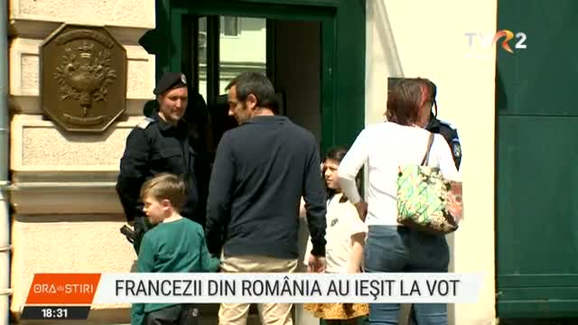 Francezii din Romania voteaza la prezidentiale