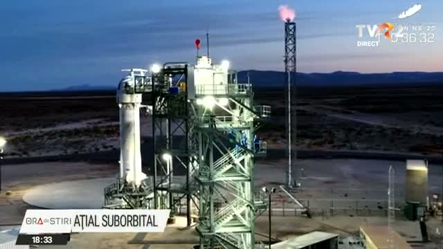 Blue Origin a efectuat al patrulea zbor spațial suborbital