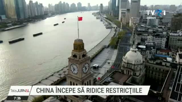 China ridică restricțiile 