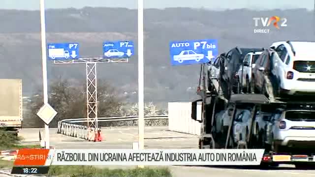 Războiul din Ucraina afectează industria auto din România