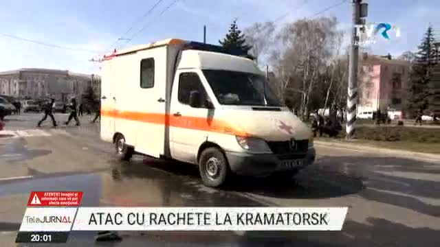 Atac sângeros la Kramatorsk, Rusia neagă