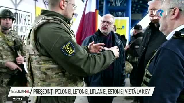 Președinți europeni în vizită în Ucraina