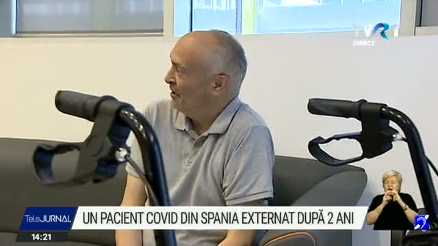 Un pacient COVID din Spania a fost externat după doi ani 