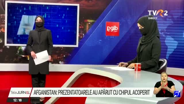prezentatoare TV Afganistan