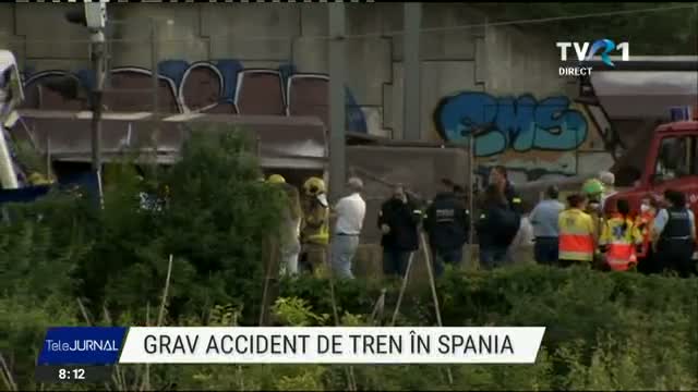Accident de tren in Spania 