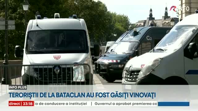 Teroriștii de la Bataclan au fost găsiți vinovați