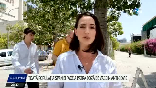 Toată populația Spaniei face doza a patra de vaccin anti-covid 