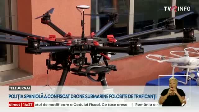 Drone confiscate în Spania
