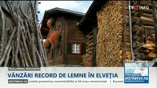 Vânzare record de lemne în Elveția