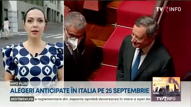 Italia se pregateste de anticipate pe 25 septembrie