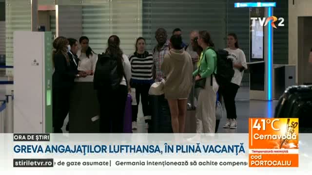 Greva angajaților Lufthansa, în plină vacanță