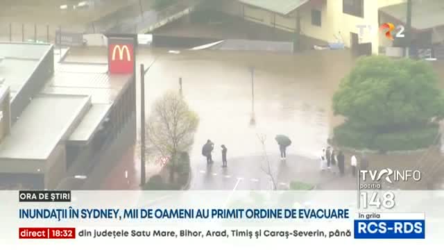 Inundații în Sydney