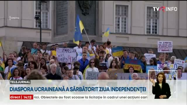 Diaspora ucraineana a sarbatorit  Ziua Independenei