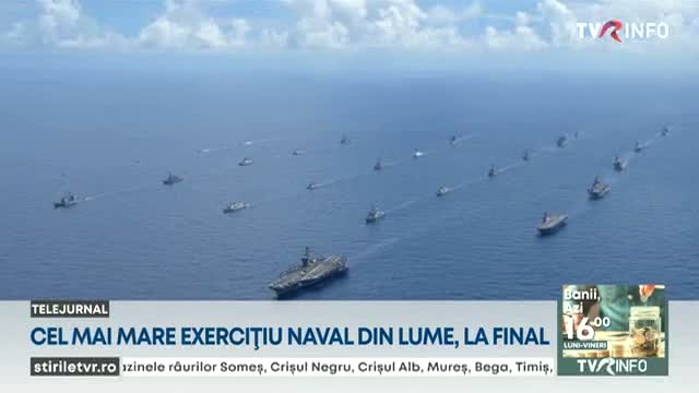 Cel mai mare exercițiu naval din lume, la final