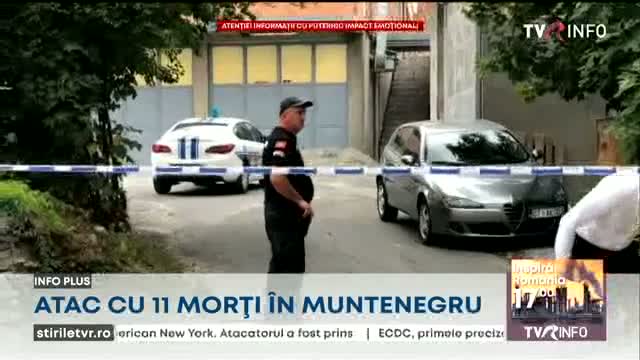 Atac soldat cu 11 morți în Muntenegru 