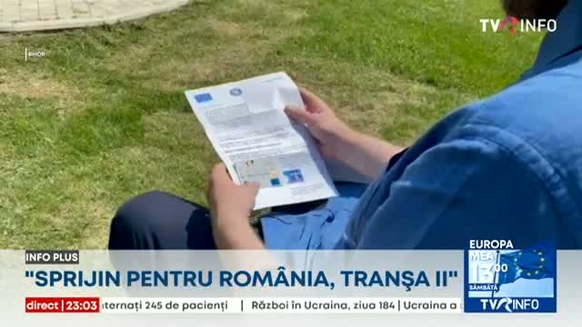 Sprijin pentru România, tranșa a doua