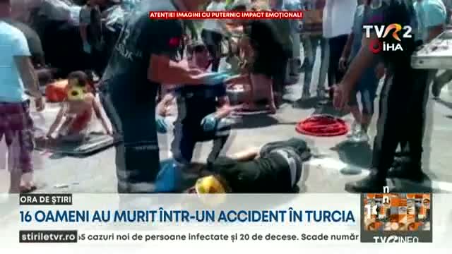 Accident tragic în Turcia