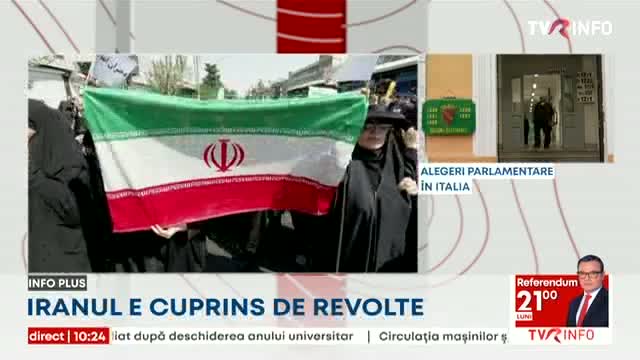 Iranul este cuprins de revolte