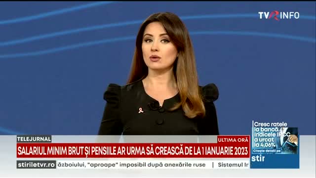 Mădălina Chițu transmite pentru Telejurnal 20.00