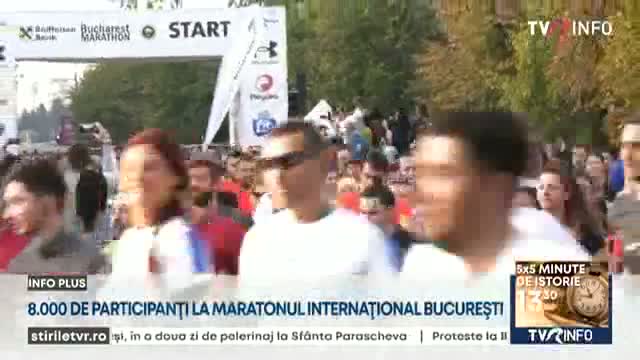 Mii de participanți la maraton