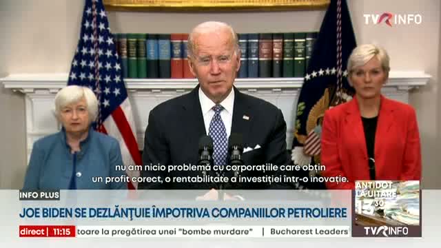 Joe Biden se dezlănțuie împotriva companiilor petroliere