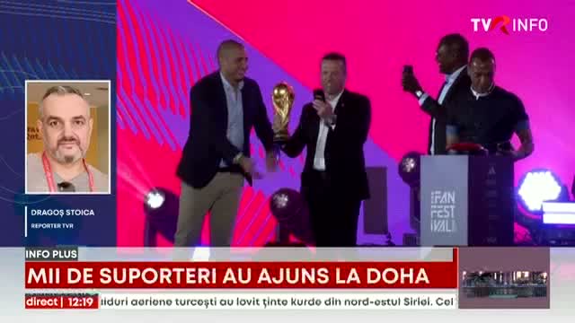 Jurnalistul TVR Dragoș Stoica despre atmosfera din Doha, înaintea începerii Campionatului Mondial de Fotbal