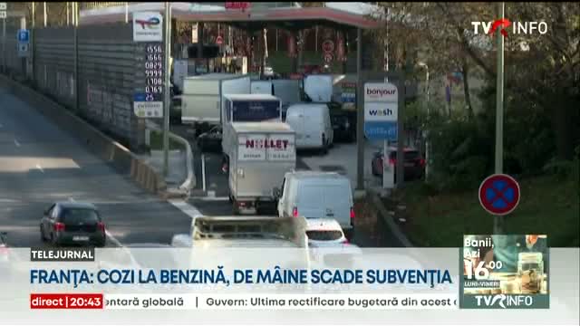 Cozi la benzină în Franța 