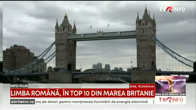 Limba română, top 10 în Marea Britanie